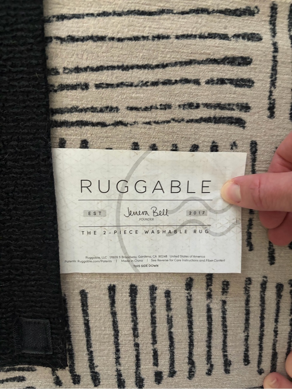 Ruggable Polar White Shag Rug - Picture 5 of 5